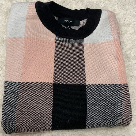 Plaid F21 Sweater - Picture 2 of 3